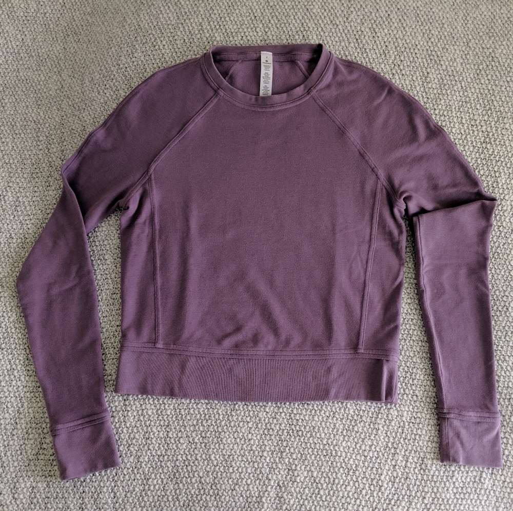 Lululemon Athletica Every Movement Crew Purple